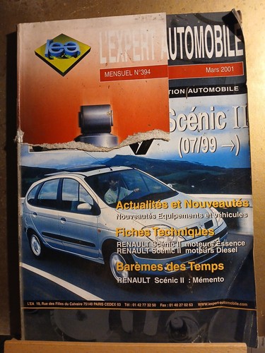 Renault scenic depuis 1999 - renault,