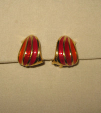 Boucles d'oreilles clips vintage Pierre Lang