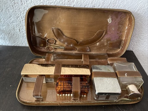 Ancienne trousse toilette - ancienne, de
