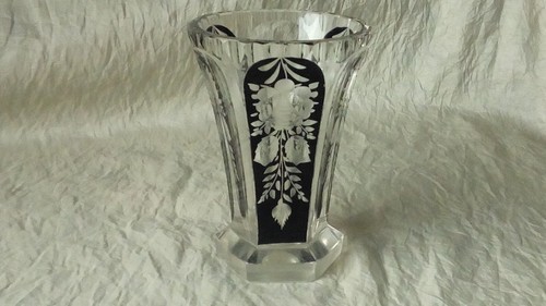 Vase violette cristal de - violette, en