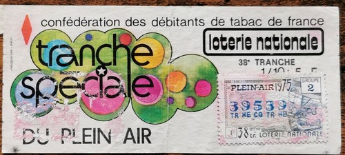 Billet loterie nationale - billet,