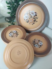 Lot de 11 assiettes + 1 plat vintage St-Amand France – Modèle Noirmoutier