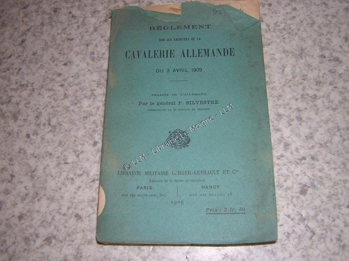 1909 règlement sur exercices - 1909.règlement,