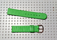 NEUF Bracelet cuir montre vert
