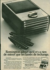 Publicité ancienne lames de