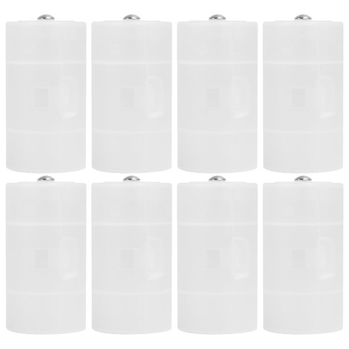 Coliao 8pcs d - to, battery