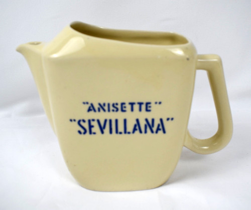Ancien pichet publicitaire - ancien,