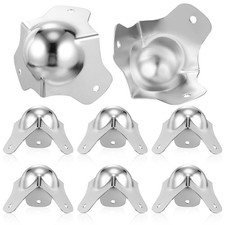  8 Pcs Protège Coin Protections D'angle Argentées Protecteurs De L'armoire