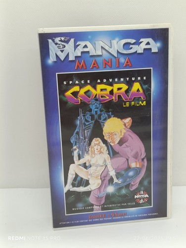 Vhs cobra manga mania - vhs, fr