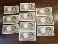 LOT 2: 10 BILLETS 200 FRANCS
