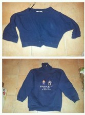 Gilet S CAMAIEU Neuf et sweat bleu marine taille S