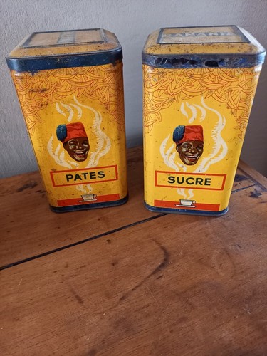 Boîte banania ancienne jaune - boîte,