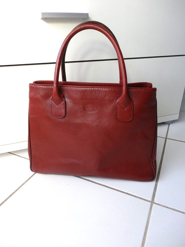 Sac main cuir made italy - a,