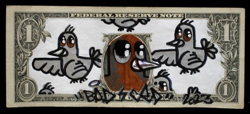 Street art urban - art-urban, art-dollar