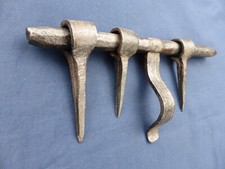 Verrou cochonnier ancien fer