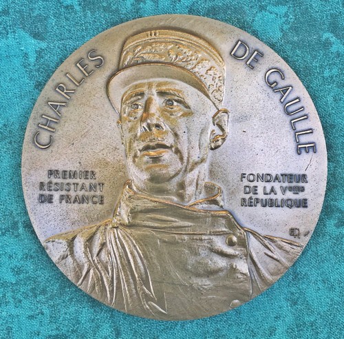Médaille général gaulle - général,