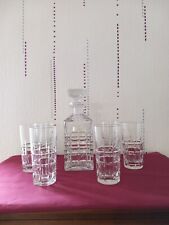 service à whisky 6 verres + 1