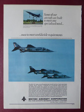 1/1970 PUB BRITISH AIRCRAFT CORPORATION BAC 221 SEPECAT JAGUAR BAC303 AD