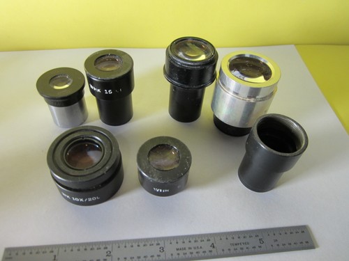 Lot oculaires microscope - lot,
