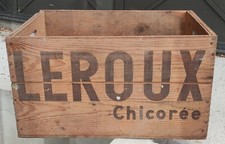 Ancienne grande caisse bois - ancienne,