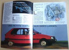 1988 CITROEN VISA GTI RE RD Catalogue Brochure Folder Prospekt Documentation Pub