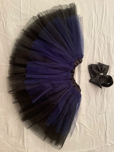 Tutu set black tulle - of,