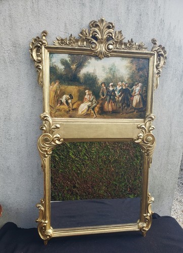 Miroir trumeau style - miroir,