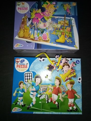 Puzzles fées football - et,