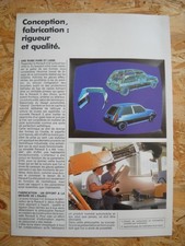 CATALOGUE/BROCHURE RENAULT 5 - RENAULT SUPER 5 + RENAULT CREDIT