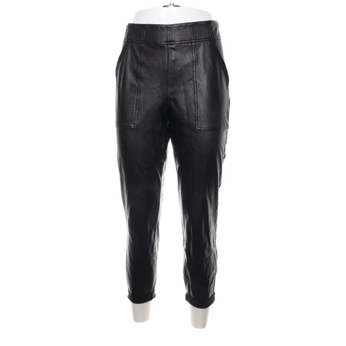 Pantalon cuir taille - pantalon, en