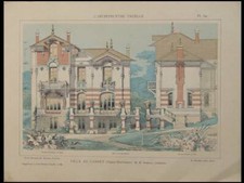 LE CANNET, VILLA ART NOUVEAU