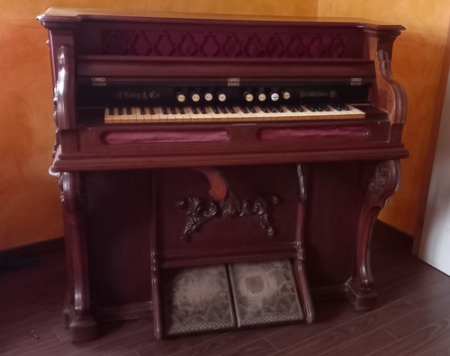 Harmonium ancien brattelboro - harmonium,