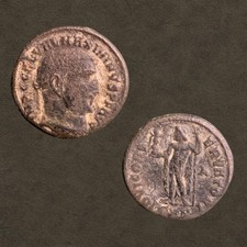 Galerius -  IOVI CONSERVATORI - Follis - ancient roman coin