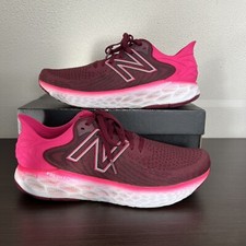 Chaussures New Balance Fresh Foam 1080v11 grenat rose brillant W1080G11 pour ...