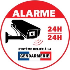 Alarme gendarmerie système protection 24h/24h camera vidéo surveillance ordre au