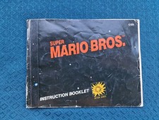 Notice Jeu Nintendo NES Super Mario Bros. Version Anglaise 