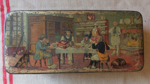 Ancienne boite fer - ancienne, en