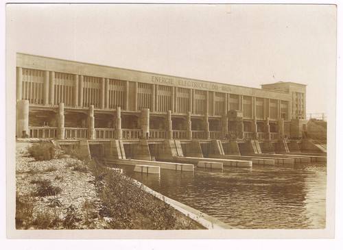 Kembs sur rhin - rhin, centrale