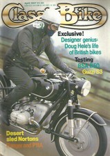 CLASSIC BIKE - APRIL 1987 - BSA B50 / GUZZI S3 / DESERT SLED NORTONS / SCRAMBLER