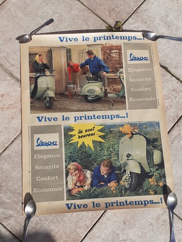 Affiche parfumée 1954 pour - affiche,