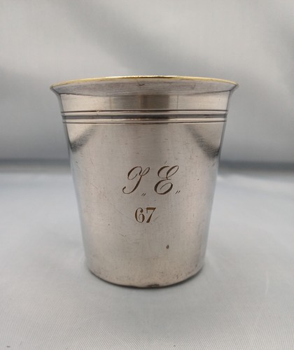 Timbale métal argenté - timbale, en
