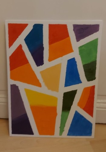 Tableau acrylique cm - tableau,