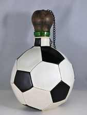 BOUTEILLE VINTAGE BALLON DE FOOT ANNEE 70 DECO DESIGN RETRO LOFT INDUSTRIEL NLM5