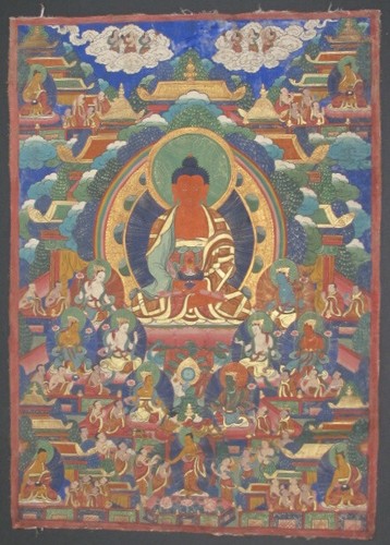 Grand thangka tibet - du,