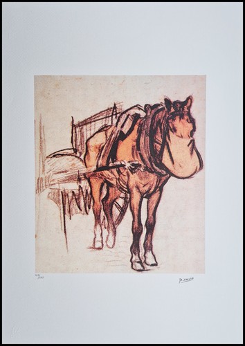 Pablo picasso lithographie - picasso,