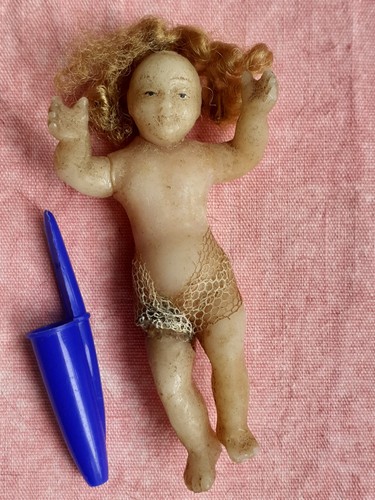 Enfant jésus cire - enfant,