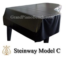 Steinway Black Vinyl Grand