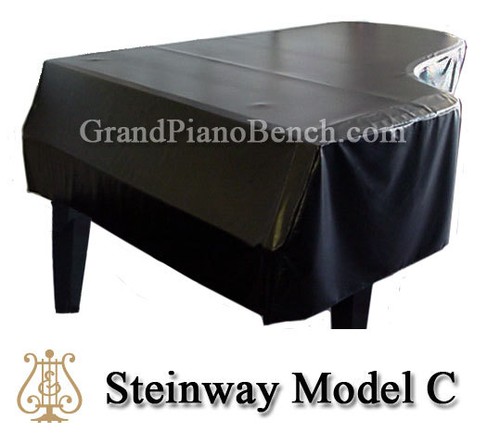 Steinway black vinyl grand - vinyl,