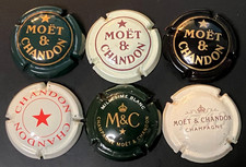 lot de 6 capsules de champagne