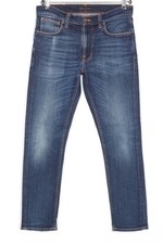 Jean stretch homme NUDIE JEANS LEAN DEAN DARK DEEP WORN taille W30 L30 DZ7419